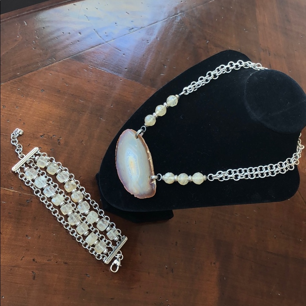 Brighton Rock My Heart necklace and bracelet